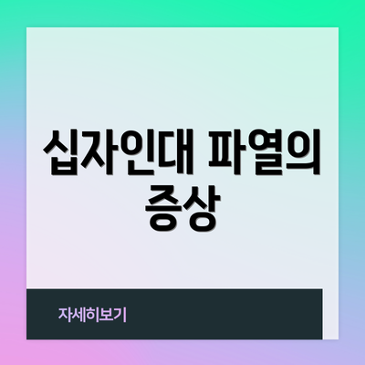 십자인대 파열의 증상