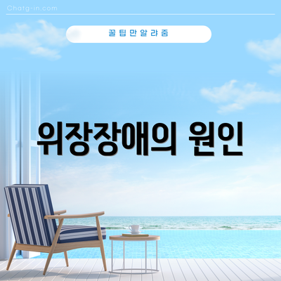 위장장애의 원인