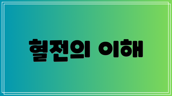 혈전의 이해
