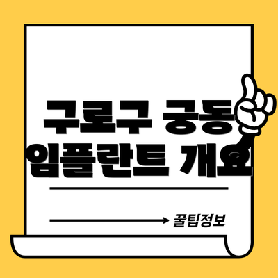 구로구 궁동 임플란트 개요