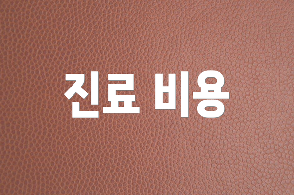 진료 비용