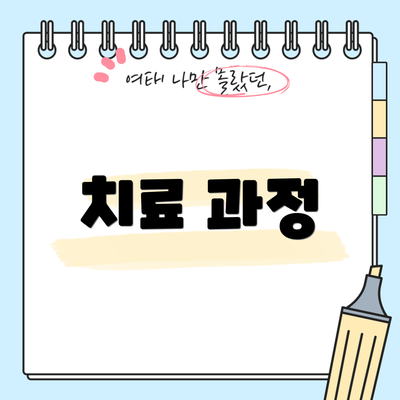치료 과정